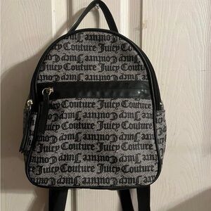 Juicy Couture Monochrome Logo Backpack